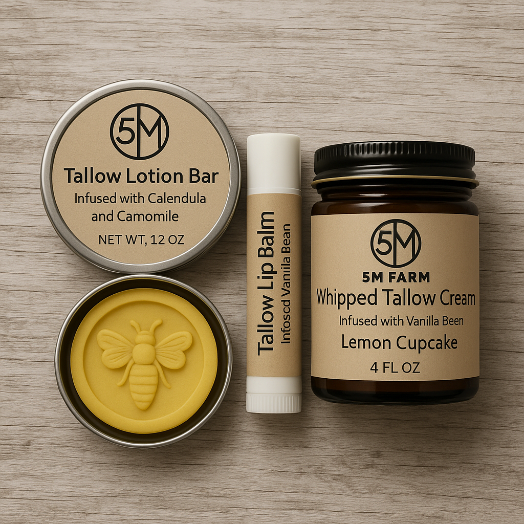 Lavender Cream Tallow Bundle